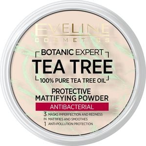 Eveline Eveline Botanic Expert Tea Tree Antybakteryjny Puder matujący i ochronny nr 01 12g 1