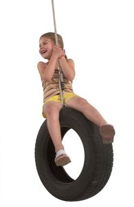 Huśtawka KBT Lina do huśtawki - opona pionowa 2