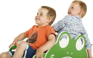 Huśtawka KBT Bujak na sprężynie ŻABA dla czworga dzieci (176.010.001.001) 3