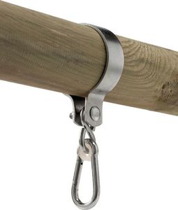 KBT Obejma metalowa okrągła do huśtawek 12 cm 2