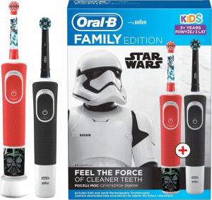 Szczoteczka Oral-B Vitality 100 + 100 Star Wars Czerwona 2
