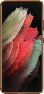 Samsung Etui Leather Cover Galaxy S21 Ultra Brown (EF-VG998LAEGWW) 1