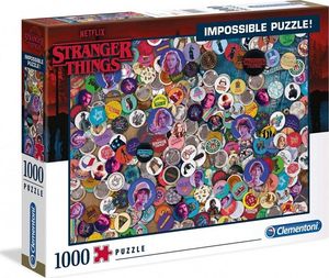 Clementoni Puzzle 1000 elementów Impossibile Netflix Stranger Things 1