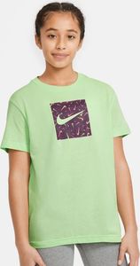 Nike Koszulka Nike Sportswear Girls T-Shirt DD3864 376 DD3864 376 zielony XL (158-170cm) 1
