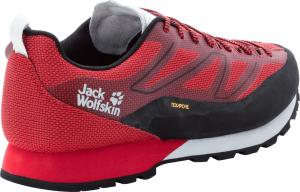 Buty trekkingowe męskie Jack Wolfskin Buty męskie Scrambler 2 Texapore Low M black/red r. 45 (4045461-6047) 4