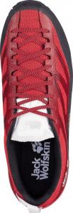 Buty trekkingowe męskie Jack Wolfskin Buty męskie Scrambler 2 Texapore Low M black/red r. 45 (4045461-6047) 6