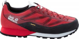 Buty trekkingowe męskie Jack Wolfskin Buty męskie Scrambler 2 Texapore Low M black/red r. 45.5 (4045461-6047) 2