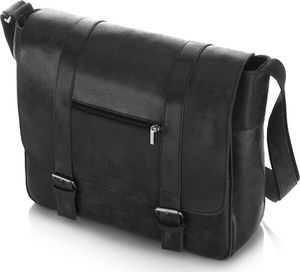 Torba Paolo Peruzzi SKÓRZANA TORBA MĘSKA NA RAMIĘ PAOLO PERUZZI S-20-BL 7