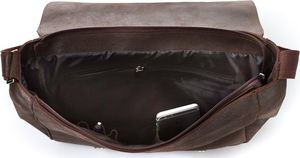 Torba Paolo Peruzzi TORBA MĘSKA DO PRACY BRĄZOWA PAOLO PERUZZI S-20-BR 3