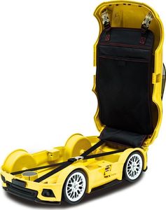 Ridaz Ford Mustang GT - żółty - Walizka samochód Welly Ridaz 9