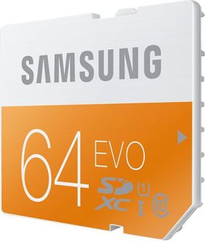 Karta Samsung EVO SDXC 64 GB Class 10 UHS-I/U1  (MB-SP64D/EU) 2