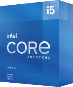 Procesor Intel Core i5-11600KF, 3.9 GHz, 12 MB, BOX (BX8070811600KF) 1
