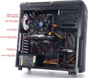 Komputer Core i5-6400, 8 GB, GTX 950, 1 TB HDD 12