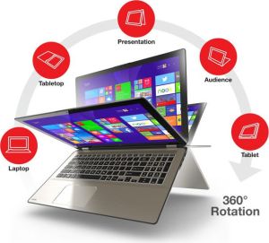 Laptop Toshiba Satellite Radius 15 (P55W-C5200X) DOTYKOWA! 2