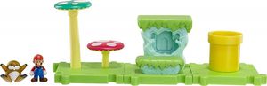 Figurka Jakks Pacific World of Nintendo: Micro Land Playset Mario & Acorn Plains Playset (68545) 2