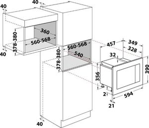 Kuchenka mikrofalowa Indesit MWI120GX 13