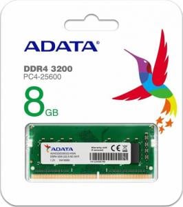 Pamięć do laptopa ADATA Premier, SODIMM, DDR4, 8 GB, 3200 MHz, CL22 (AD4S320088G22-SGN) 2