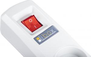 Listwa zasilająca Libox przeciwprzepięciowa 5 gniazd 1.5 m biała (LBR-1,5) 2