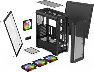 Obudowa SilentiumPC Ventum VT4V Evo TG ARGB Czarna (SPC294) 23