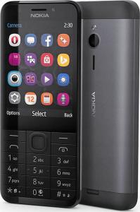 Telefon komórkowy Nokia 230 Dual SIM Czarno-szary 3