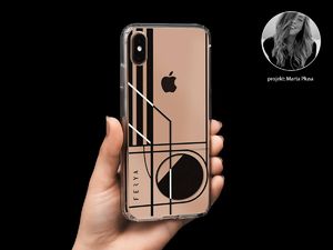 3MK Apple iPhone Xs Ferya Slim CASE CIRCLE Black 2