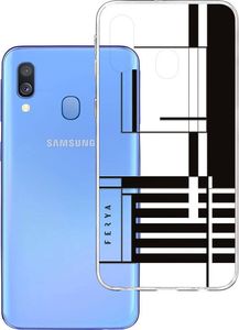 3MK Samsung Galaxy A40 Ferya Slim CASE SQUARE White 2