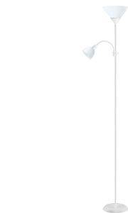 Lampa podłogowa Platinet PLATINET FLOOR LAMP E27+E14 WHITE [45177] 1