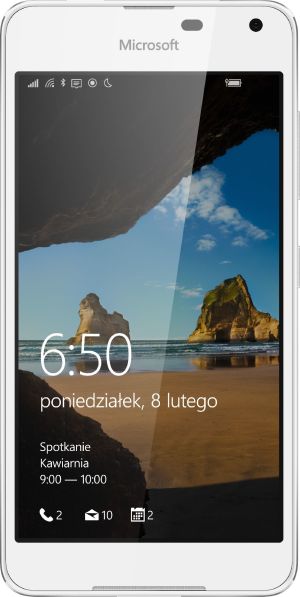 Smartfon Microsoft Lumia 650 1/16GB Biały  (Lumia 650 White Singiel Sim) 1