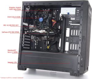 Komputer Core i3-6100, 8 GB, GTX 950, 1 TB HDD 10
