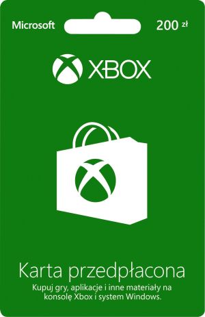 Microsoft Karta prepaid Xbox 200 PLN ESD (K4W-02583) 1