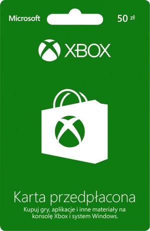 Microsoft Karta prepaid Xbox 50 PLN ESD (K4W-02581) 1
