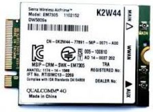 Dell Karta modemu WWAN DW5809E - (CPL-K2W44/52442915) 1