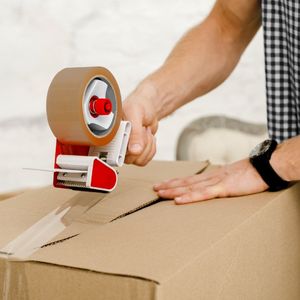 Platinet Taśma Pakowa brązowa 3