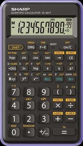 Kalkulator Sharp SHARP CALCULATOR SCIENTIFIC EL501TBVL 1