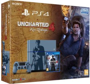 Sony Playstation 4 Special Edition + Gra Uncharted 4 1