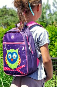 Hugger Plecak dla dziecka Hugger, Skooly, wiek 3-6 lat, wzór Whooting Owl 1