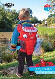 Hugger Plecaczek dla dziecka Hugger, Little Monster, wiek 1-4 lat, wzór Larry the Lobster 1