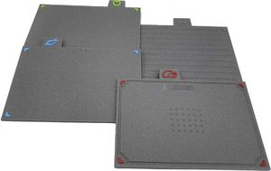 Deska do krojenia Kamille marmurowa 4szt. ze stojakiem 4