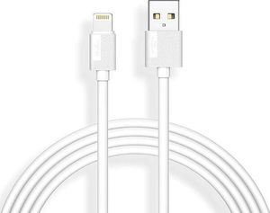 Kabel USB T-Phox USB-A - Lightning 1.2 m Biały 1