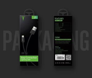 Kabel USB T-Phox USB-A - USB-C 1.2 m Biały (AKC007220) 2