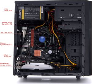 Komputer Core i3-6100, 8 GB, GTX 950, 1 TB HDD 10