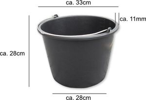 Bradas Wiadro ogrodniczo-budowlane PVC 20L BRADAS 0330 2