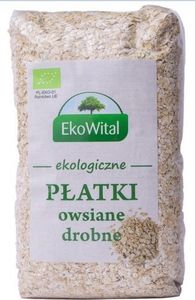 EkoWital Płatki owsiane drobne BIO 600 g EkoWital 1