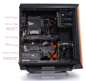 Komputer Core i7-6700K, 16 GB, GTX 1080, 256 GB SSD 1 TB HDD 20