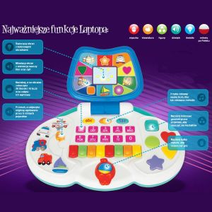 Dumel Interaktywny Laptop (DD33910) 2