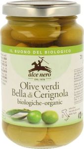 Alce Nero Oliwki zielone bella di cerignola z pestką w zalewie BIO 350 g - Alce Nero 1