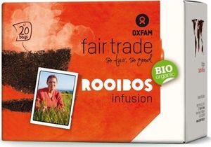 Oxfam Fair Trade HERBATKA ROOIBOS INFUSION FAIR TRADE BIO (20 x 1,5 g) 30 g - OXFAM 1