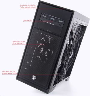 Komputer Core i7-6700K, 16 GB, GTX 1070, 240 GB SSD 1 TB HDD 14