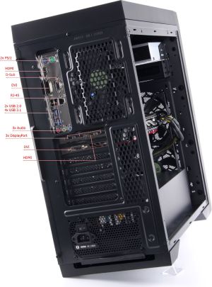Komputer Core i5-6500, 8 GB, GTX 1070, 120 GB SSD 1 TB HDD 12