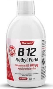 Pharmovit Witamina B 12 Metylokoblamina B-12 w płynie 500 ml PharmoVit 1